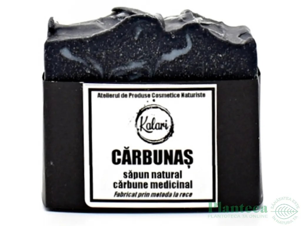 Sapun solid ulei neem carbune medicinal Carbunas 90g - KALARI