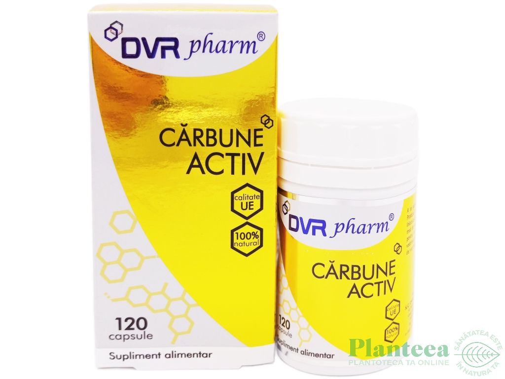 Carbune activ 300mg 120cps - DVR PHARM
