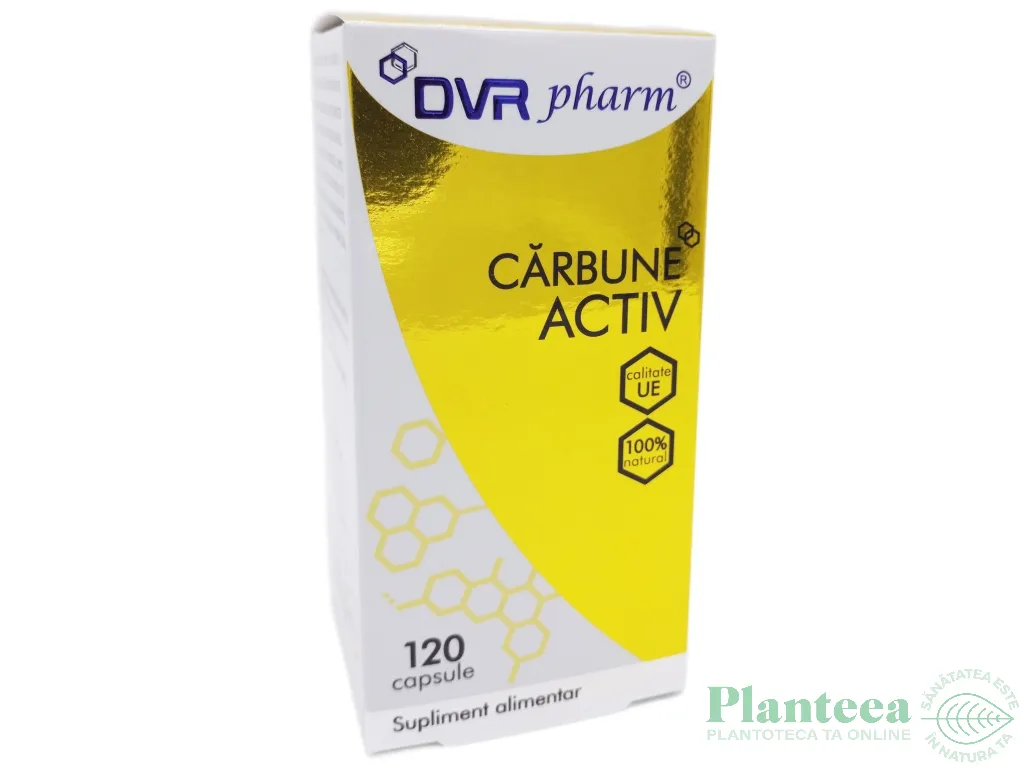 Carbune activ 300mg 120cps - DVR PHARM