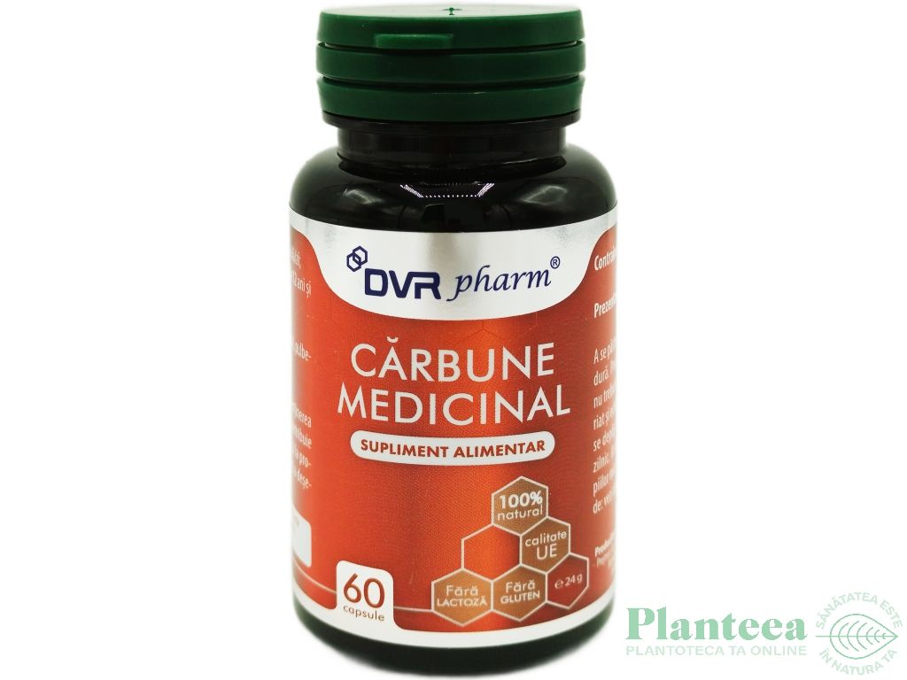 Carbune activ 300mg 1x60cps - DVR PHARM
