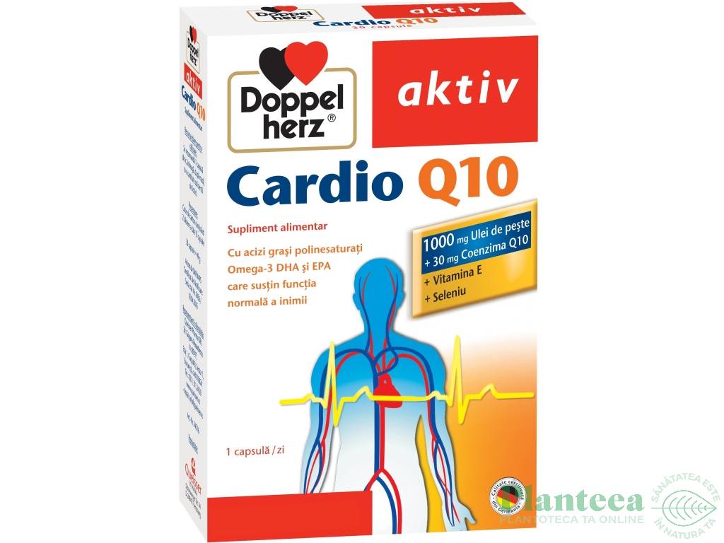 Cardio Q10 30cps - DOPPEL HERZ