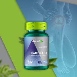 CartiFlex [Cartilaj rechin] 740mg 90cps - ADAMS SUPPLEMENTS
