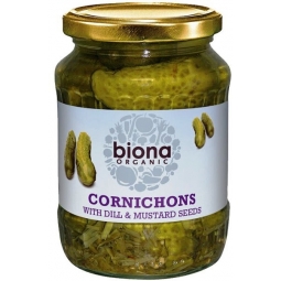 Castraveti cornison in otet 330g - BIONA