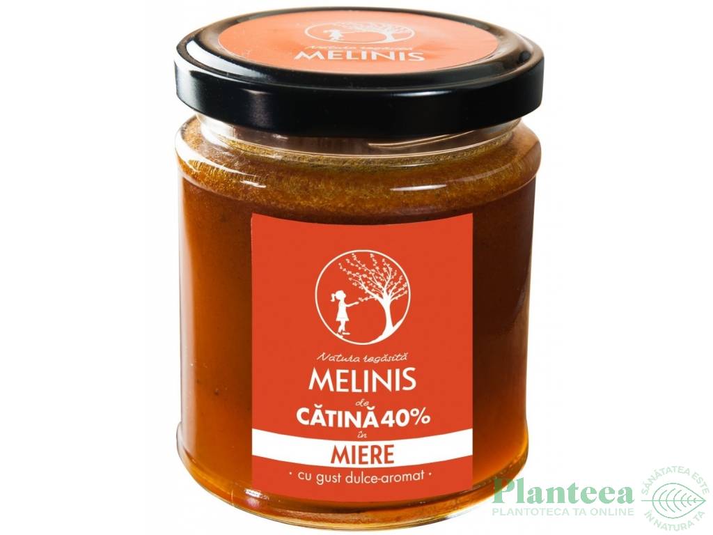 Miere salcam cu catina cruda 40% 230g - MELINIS