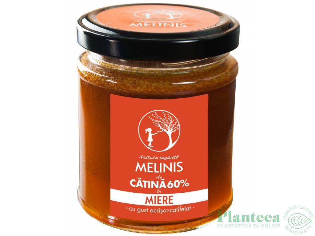 Miere salcam cu catina cruda 60% 230g - MELINIS