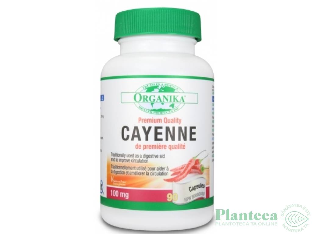 Cayenne extract powder 90cps - ORGANIKA HEALTH