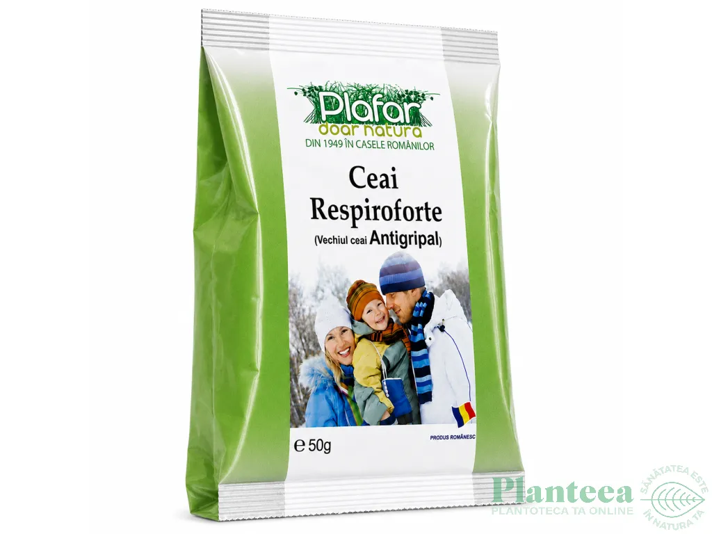 Ceai RespiroForte [AntiGripal] 50g - PLAFAR