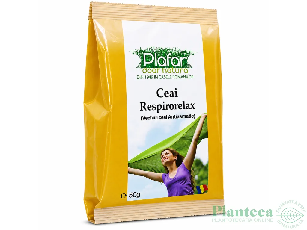 Ceai RespiroRelax [AntiAsmatic] 50g - PLAFAR