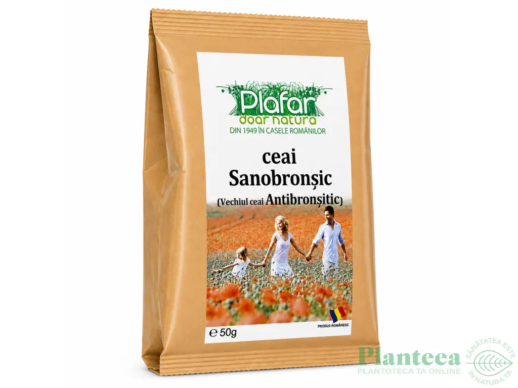 Ceai sanobronsic 50g - PLAFAR