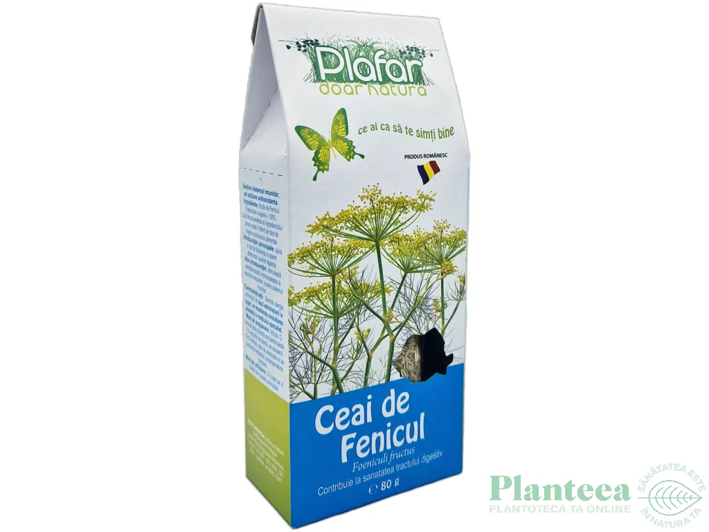 Ceai fenicul 80g - PLAFAR