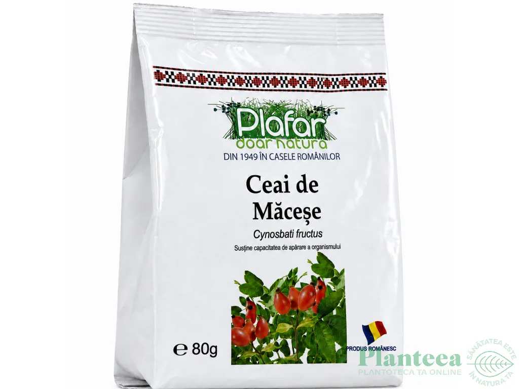 Ceai macese zdrobite 80g - PLAFAR
