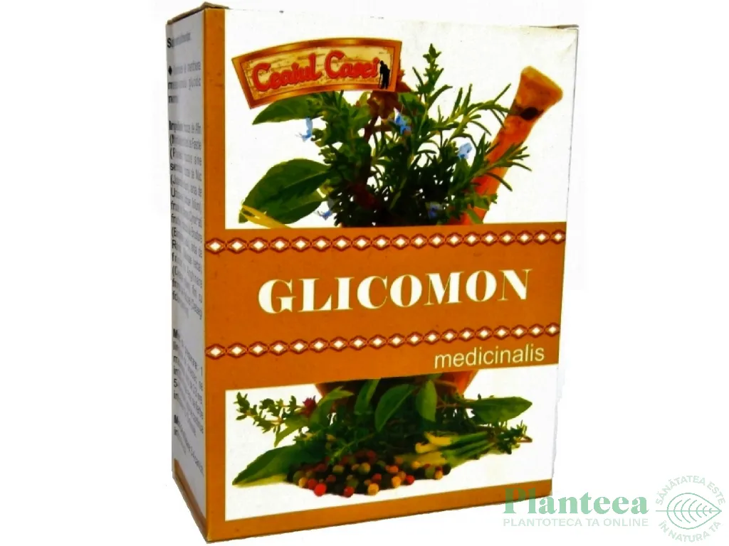 Ceai glicomon 100g - CEAIUL CASEI