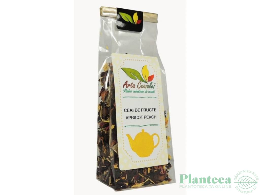 Ceai fructe cu caise piersici 100g - MOUNT HIMALAYA TEA