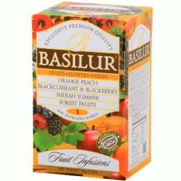 Ceai Fruit Infusions asortat nr1 4sort 1,8gx25dz - BASILUR