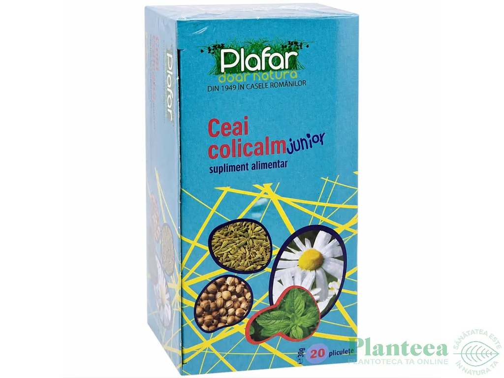 Ceai colicalm junior 20dz - PLAFAR