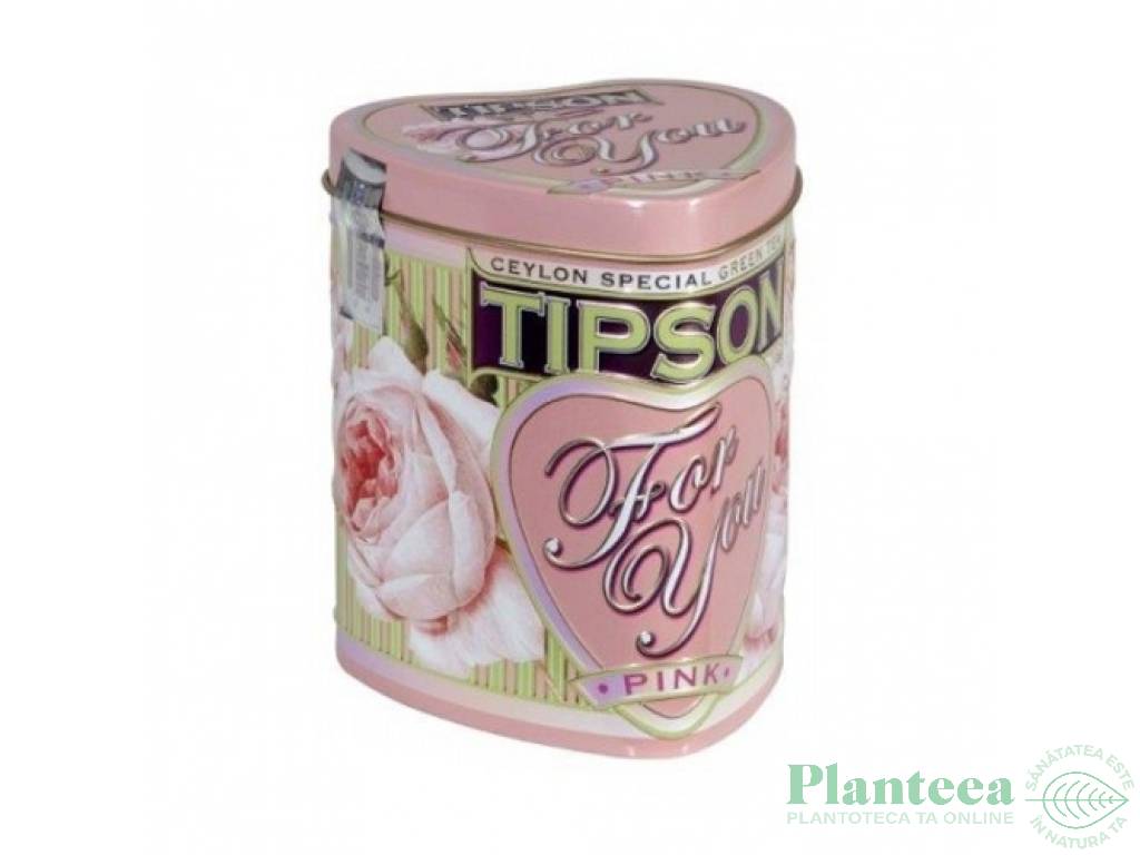 Ceai verde ceylon mar pink ForYou cutie 75g - TIPSON