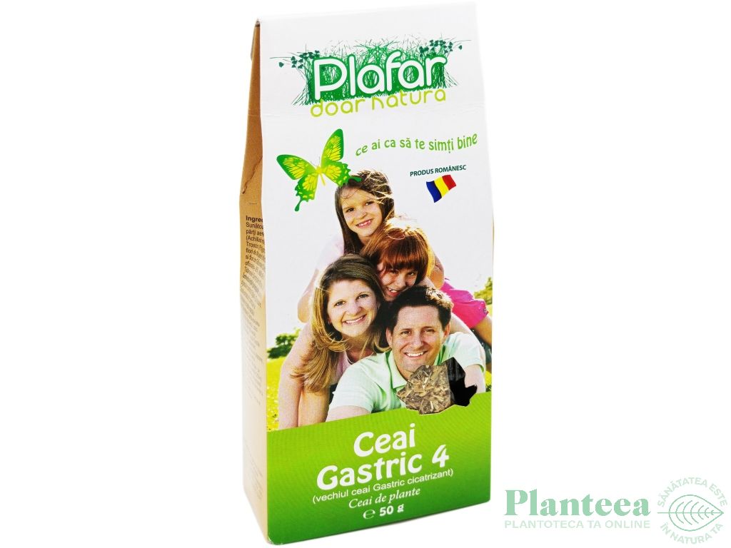 Ceai Gastric4 cicatrizant 50g - PLAFAR