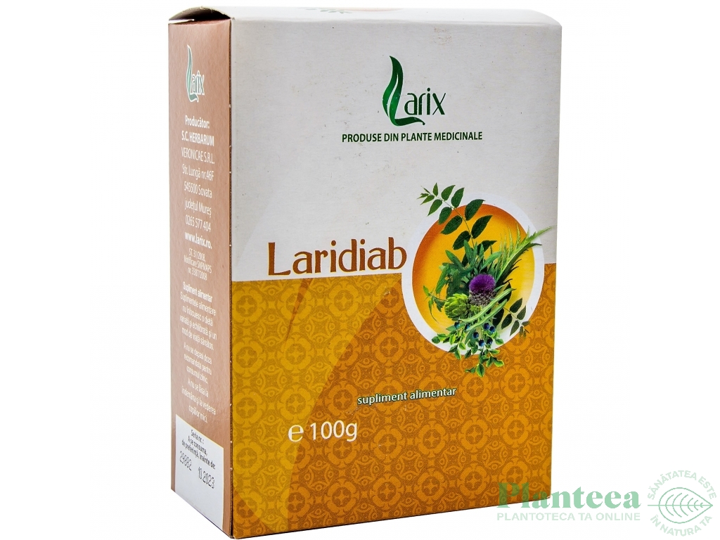 Ceai laridiab 100g - LARIX