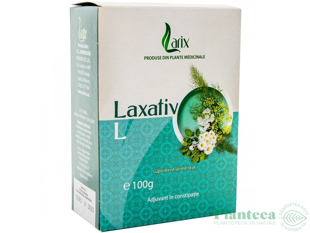 Ceai laxativ L 100g - LARIX