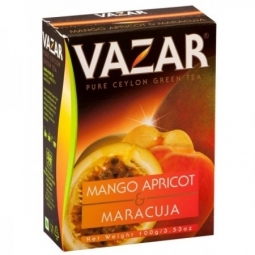Ceai verde ceylon maracuja mango caise refill 100g - VAZAR