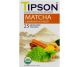 Ceai matcha organic scortisoara ghimbir 25dz - TIPSON