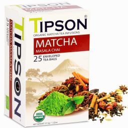 Ceai matcha organic masala chai 25dz - TIPSON