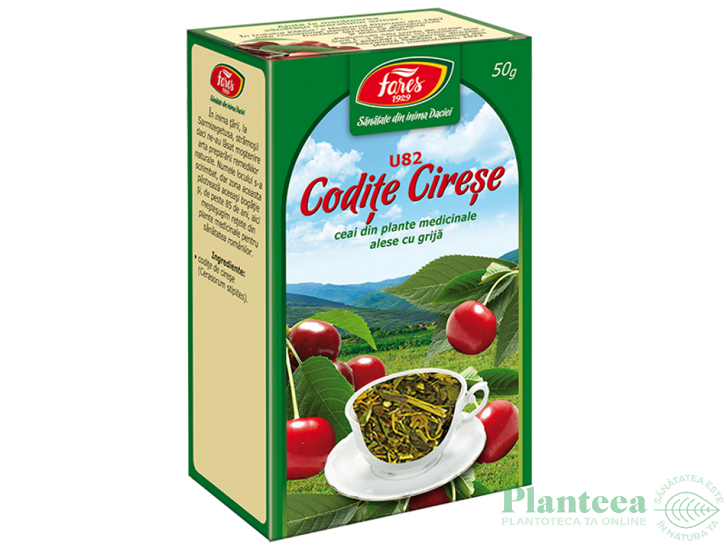 Ceai cozi cirese 50g - FARES