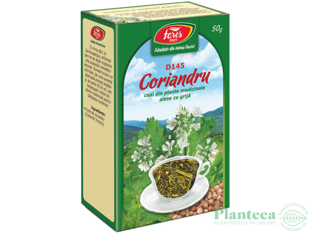 Ceai coriandru 50g - FARES