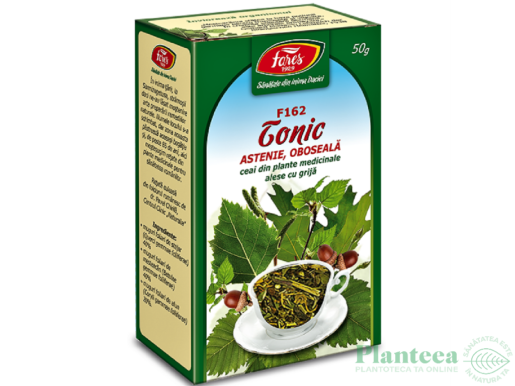 Ceai Tonic astenie oboseala 50g - FARES