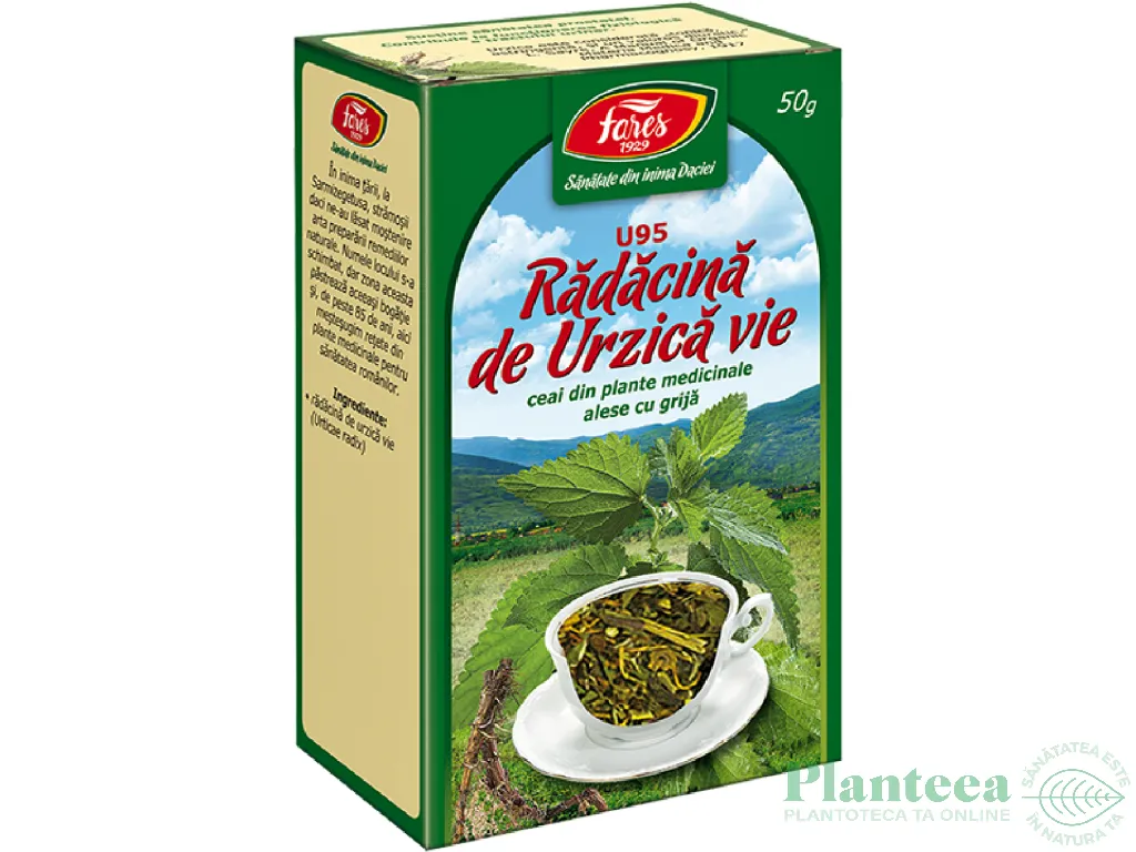 Ceai urzica vie radacina 50g - FARES
