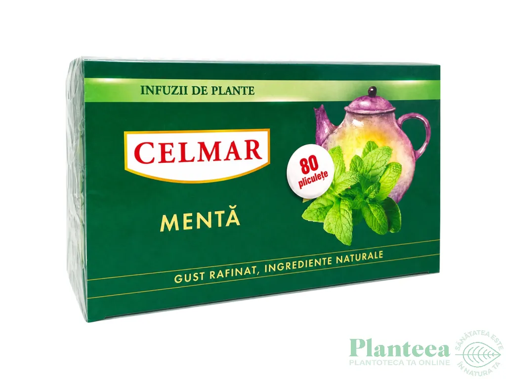 Ceai menta 80dz - CELMAR