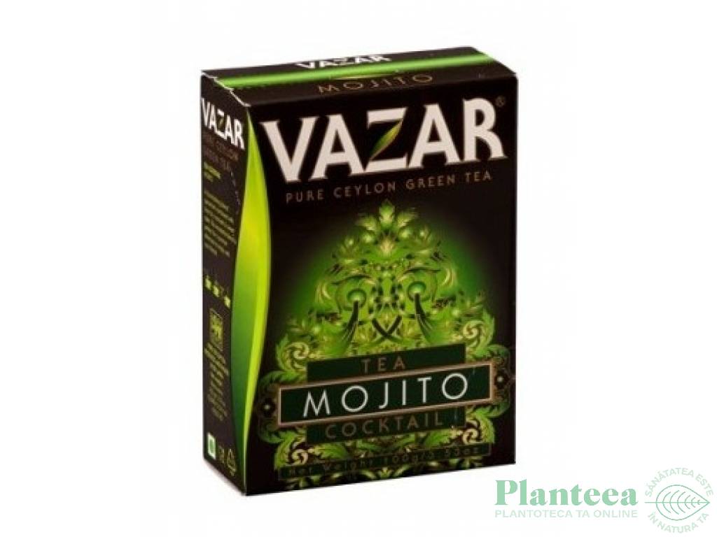 Ceai verde ceylon mojito cocktail refill 100g - VAZAR