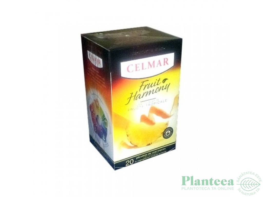 Ceai fructe tropicale Fruit Harmony 20dz - CELMAR