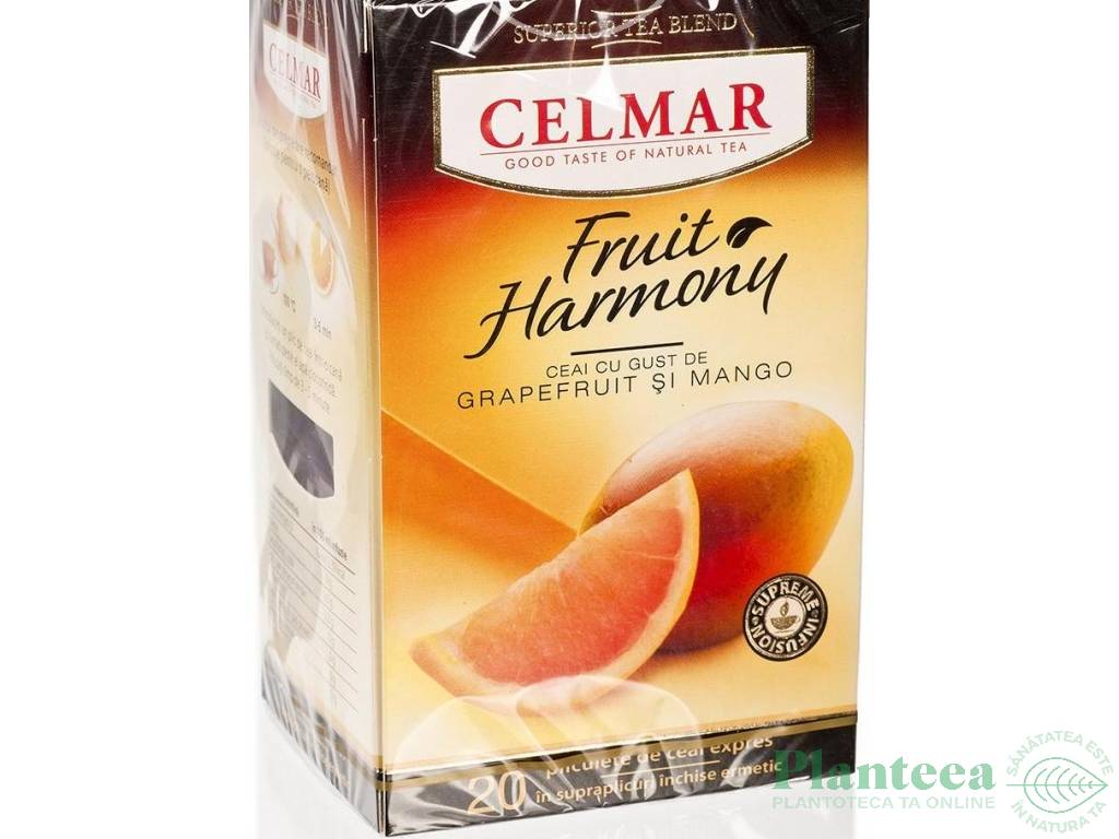 Ceai grepfrut mango Fruit Harmony 20dz - CELMAR