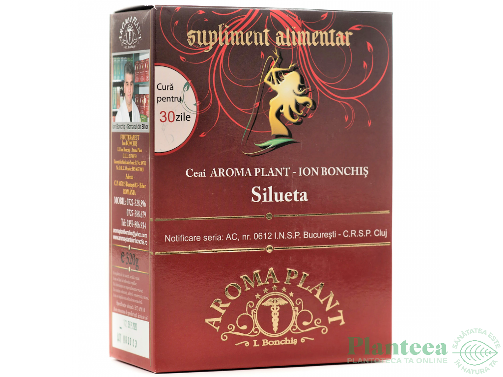 Ceai Silueta [obezitate cura slabire] 320g - BONCHIS