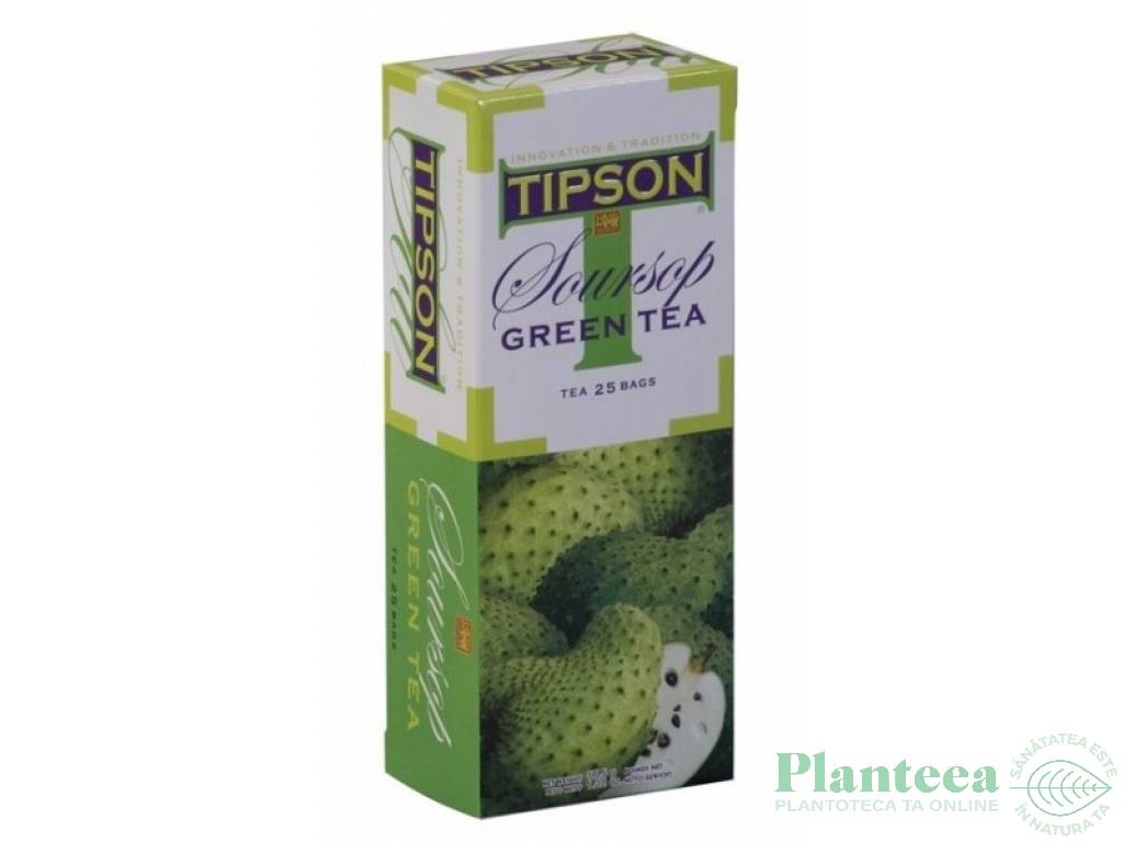 Ceai verde ceylon soursop 25dz - TIPSON