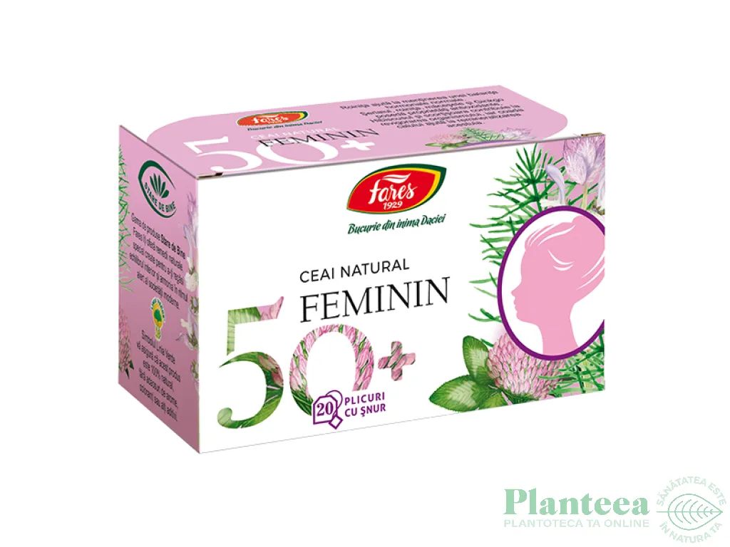 Ceai natural Feminin 50+ 20dz - FARES