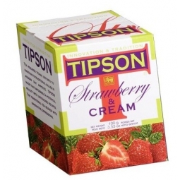 Ceai negru ceylon capsuni frisca 100g - TIPSON