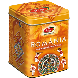 Ceai 7plante Suvenir Romania galben 75g - FARES