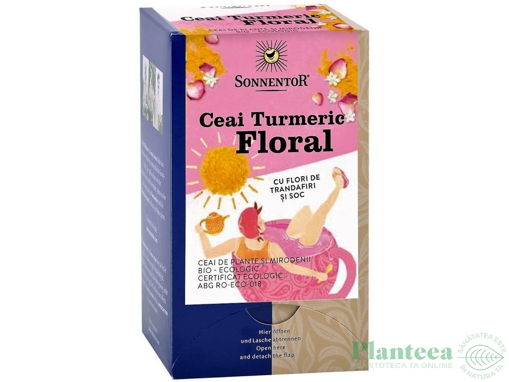 Ceai Turmeric floral eco 18dz - SONNENTOR