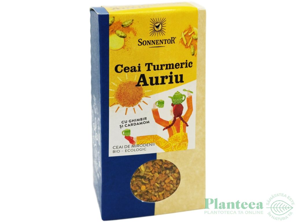 Ceai Turmeric auriu eco 120g - SONNENTOR