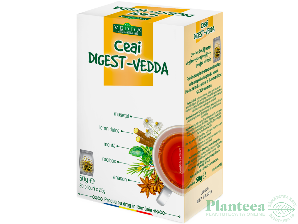 Ceai Digest 20dz - VEDDA