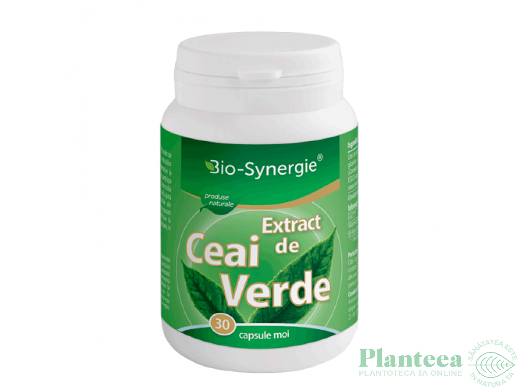 Ceai verde 400mg 30cps - BIO SYNERGIE