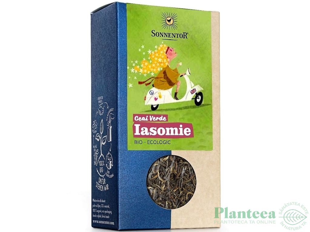 Ceai verde iasomie eco 100g - SONNENTOR