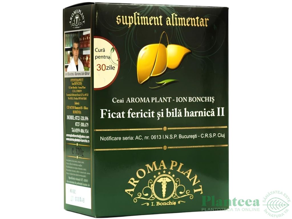 Ceai Ficat fericit bila harnica formula2 320g - BONCHIS