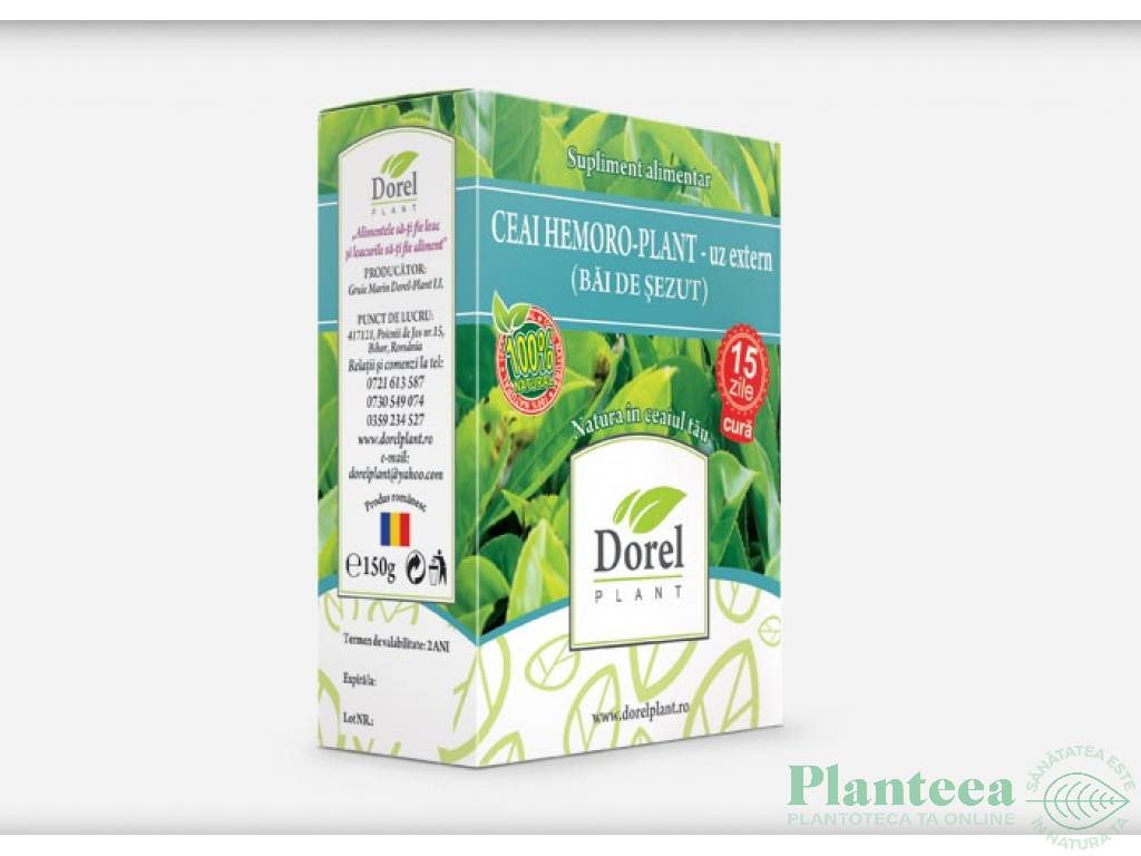 Ceai Hemoro plant [bai sezut] 150g - DOREL PLANT