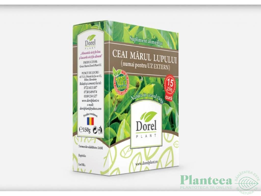 Ceai marul lupului 120g - DOREL PLANT