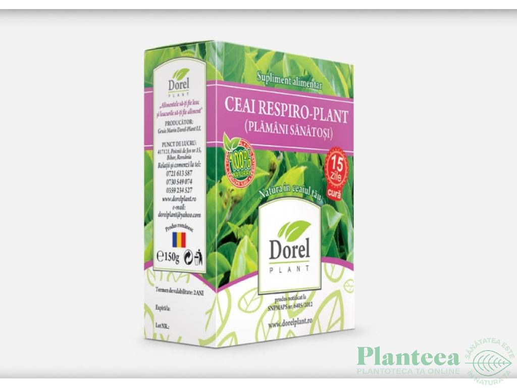 Ceai Respiro plant 150g - DOREL PLANT