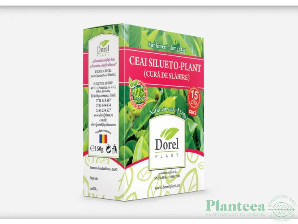 Ceai Silueto plant 150g - DOREL PLANT