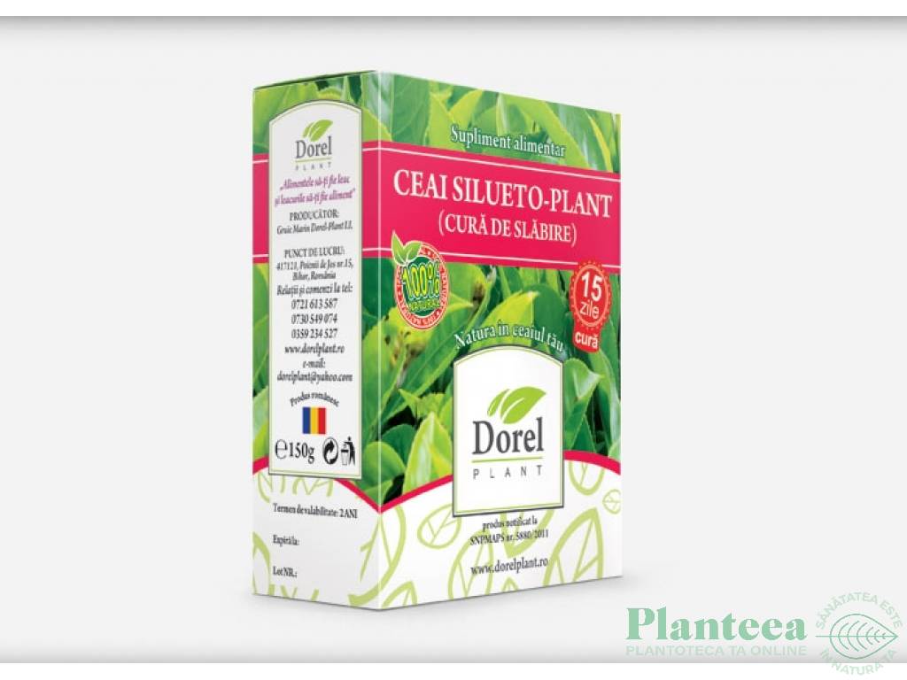 Ceai Silueto plant 150g - DOREL PLANT